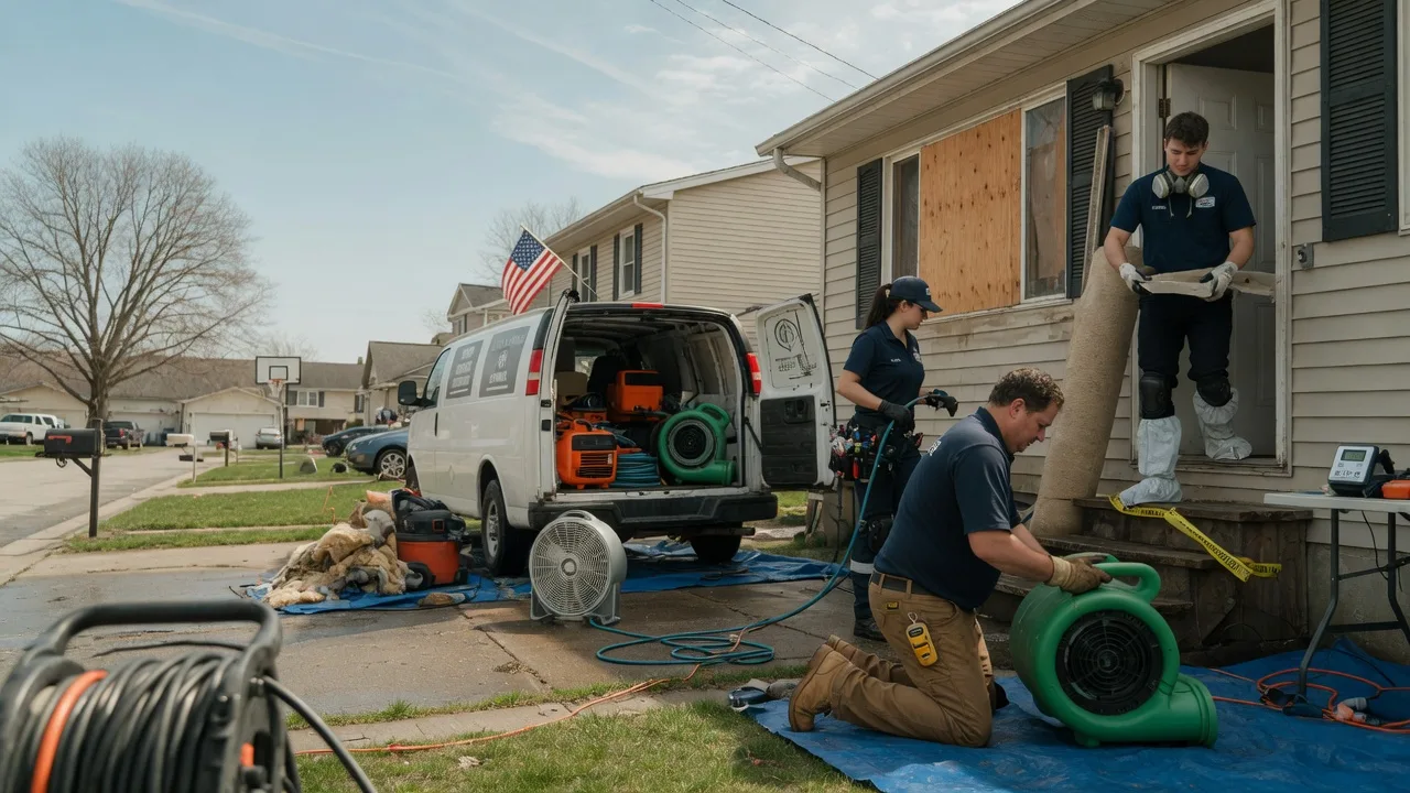 Water Damage Restoration in Gagetown, MI near me